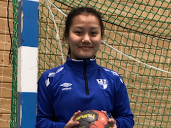 Emily Khupchawn på regional landslagssamling